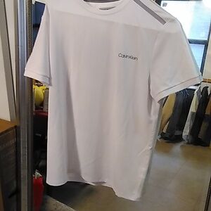 Men's white Ts by Calvin Klein